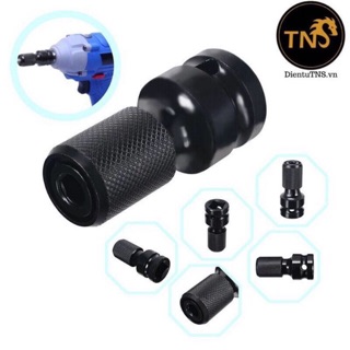 TNS..Đầu chuyển bulong 1/2 sang bắn vít lục giác