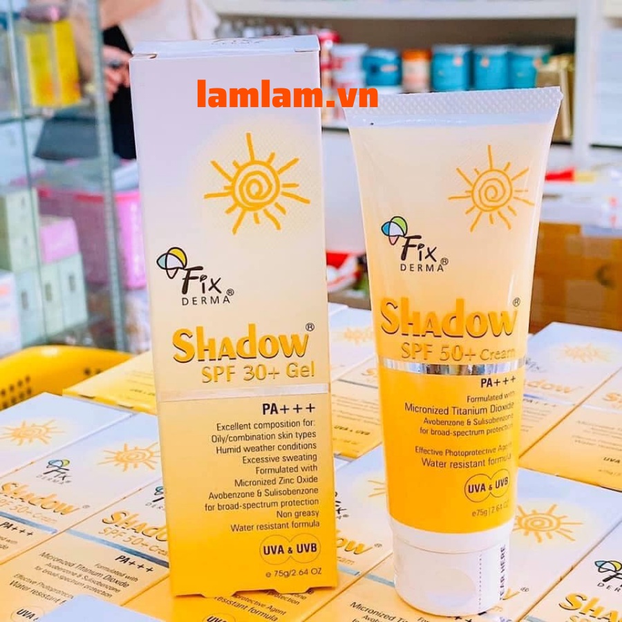 Kem Chống Nắng Fixderma Shadow Gel 30+ Cho Da Dầu Mụn (CHÍNH HÃNG)