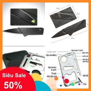 [GIÁ SẬP SÀN] THÉP ĐA NĂNG 12 CÔNG DỤNG - DAO XẾP ATM [SÌ]