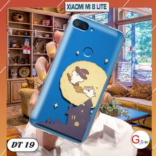 Ốp lưng xiaomi mi 8 lite dẻo trong in hình