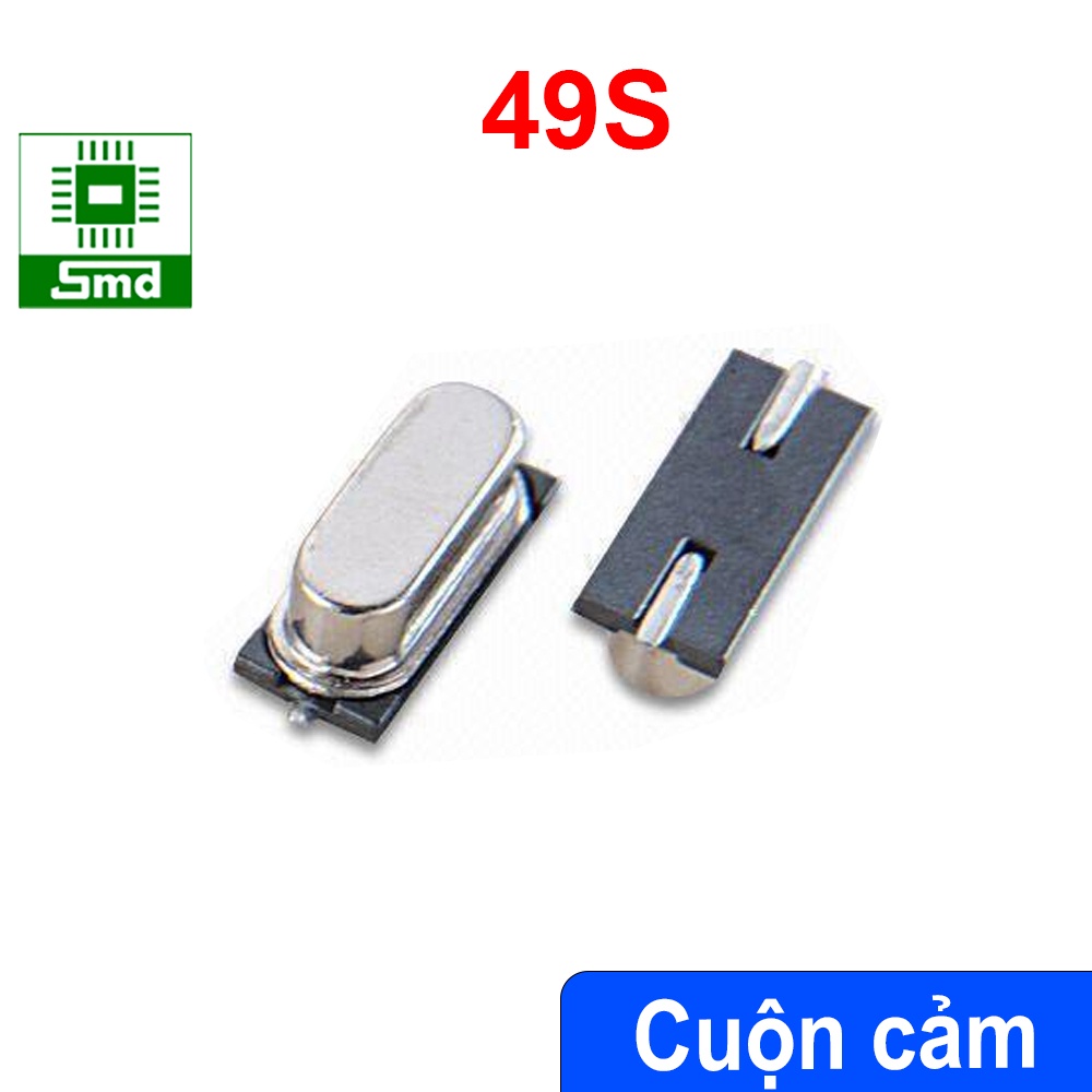Thạch anh 49S 12Mhz 4Mhz 8Mhz 16 20 11.0592 Mhz bộ dao động tinh thể thạch anh HC-49S Các loại Cắm Dán SMD tạo dao động