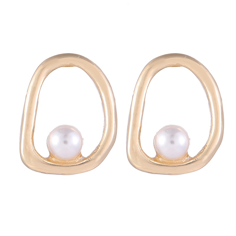 Mới Khuyên Tai Mạ Bạc 925 Đính Ngọc Trai Xinh Xắn