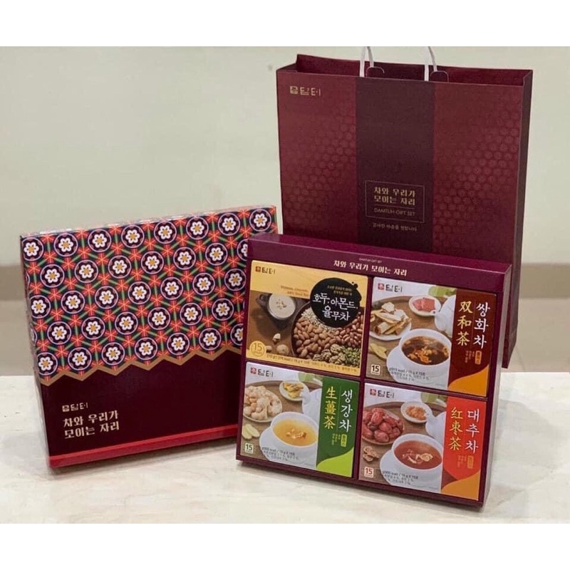 Set ngũ cốc Damtuh 4 món Hàn Quốc
