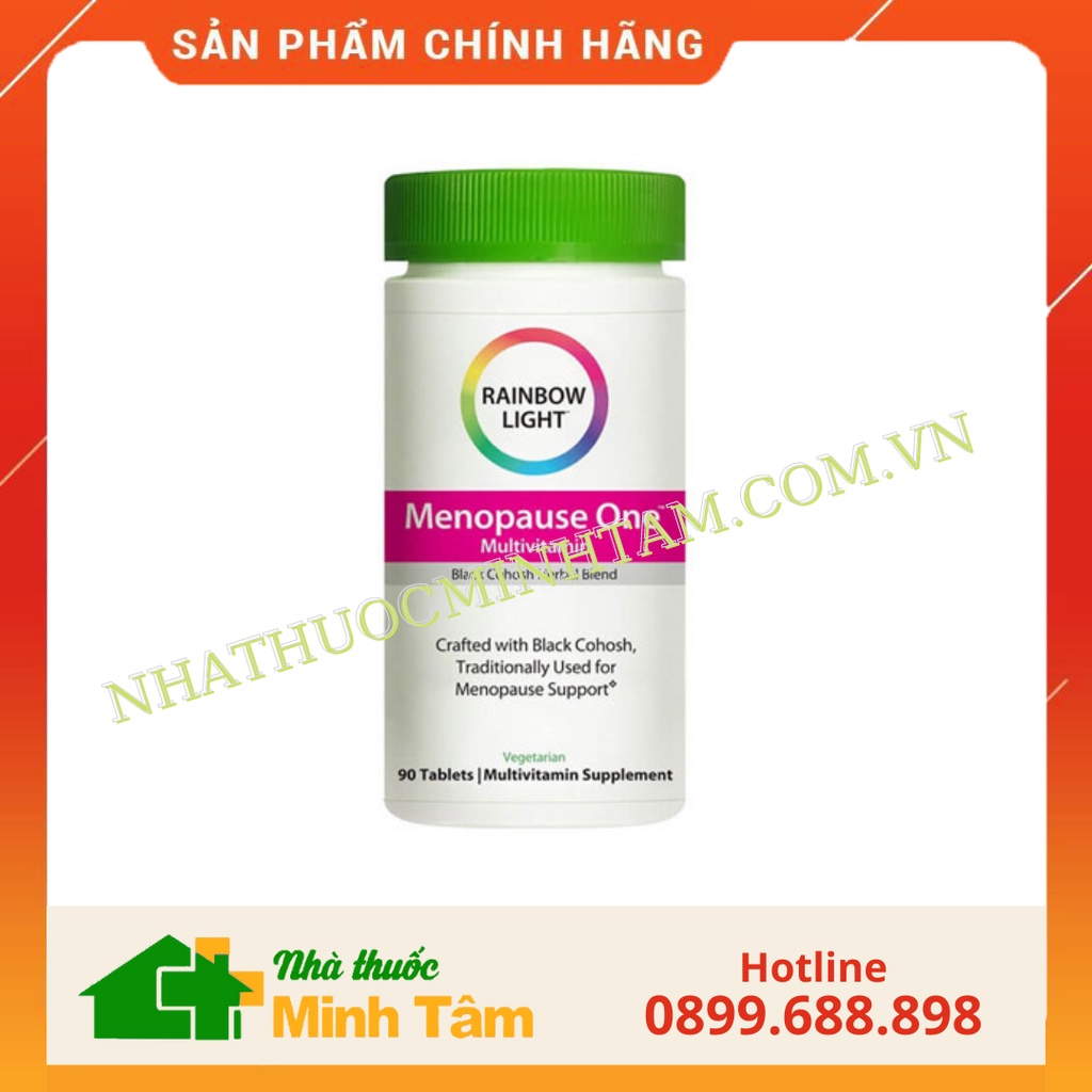 [CHÍNH HÃNG] MENOPAUSE ONE 90v - Sản phẩm bố sung nội tiết tố nữ cao cấp [MỸ]