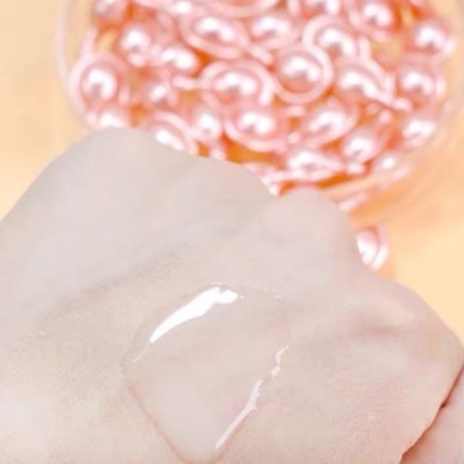 Viên nang hồng bóng chứa Tinh chất làm Sáng Da Cải thiện làn da xỉn màu thô ráp