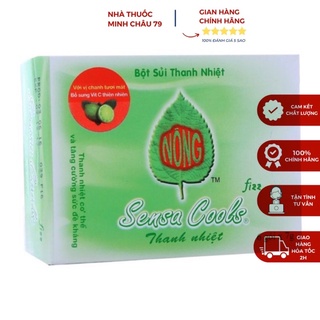 Bột sủi thanh nhiệt sensacool hộp 6gói