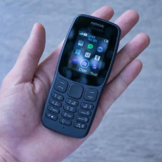Điện Thoại Nokia 106 2 Sim  Like New Được Chọn Phụ Kiện