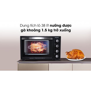 Lò nướng sunhouse shd4238s 38 lít