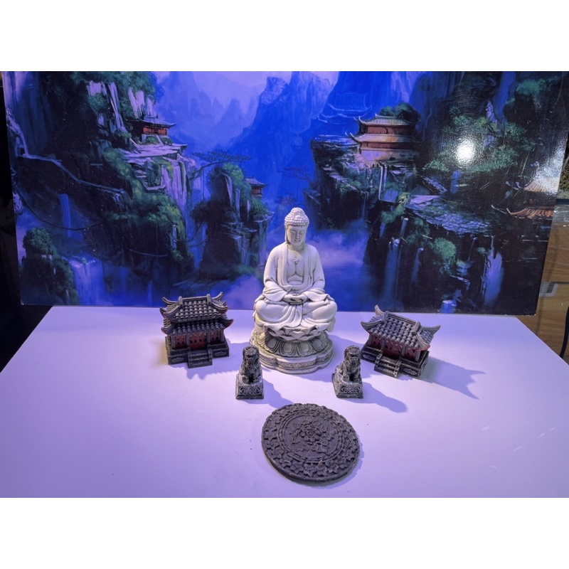 Nhà 2 mái bộ nhà mini Kelsey 2 - Phụ kiện trang trí tiểu cảnh, bể cá, non bộ, sân vườn