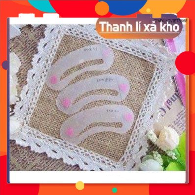 [XẢ KHO] Set 3 khuôn kẻ lông mày phong cách Hàn Quốc, vẽ lông mày