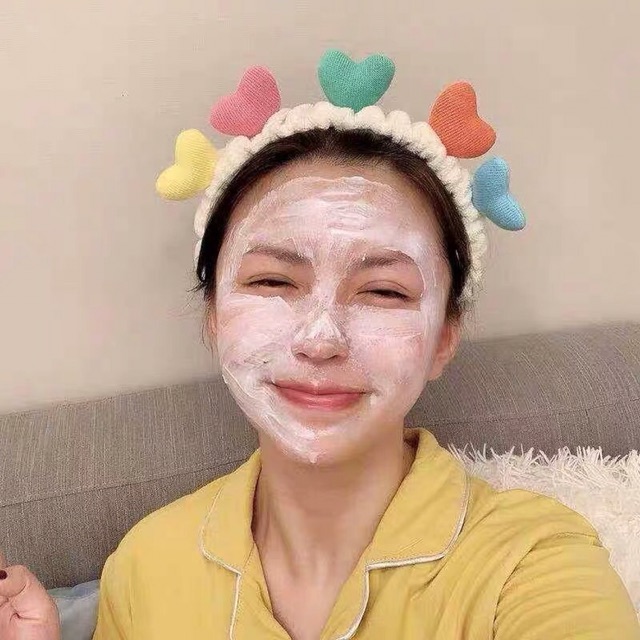 Băng đô turban hình trái tim