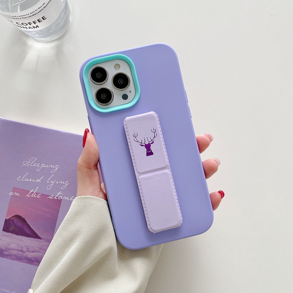 Ốp Điện Thoại Chống Sốc 3 Trong 1 Có Giá Đỡ Cho Iphone 14 11 12 13 Pro Max XS X XR Max 6 7 8 Plus SE 2020