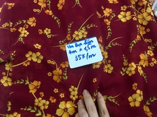 Vải von kiện [5 MẪU] (bán từ 0,5m)