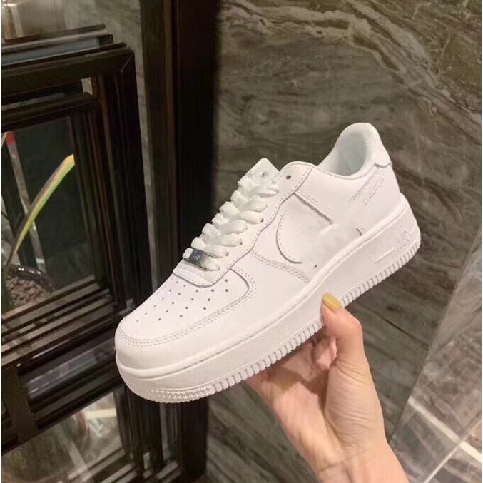 Giày 𝐍𝐢𝐤𝐞_af1 Màu Trắng, Giày Thể Thao Sneaker Af1 Nam Nữ Bản Đẹp Đầy Đủ Bill Box | BigBuy360 - bigbuy360.vn