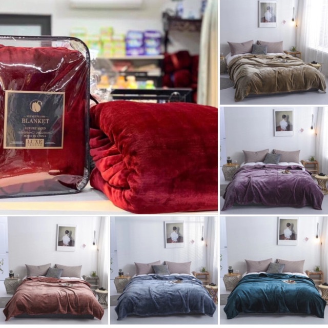 Chăn Lông Thỏ Blanket Hàng Chính Hãng Chất Lượng Cao