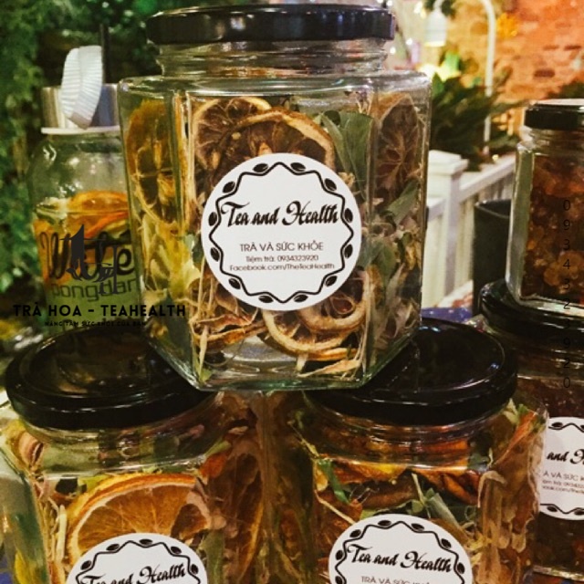 100G Trà Sả Chanh Dứa HSD : 12/3/2020