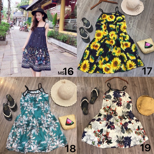 Váy lanh bầu ( hang sẵn )_check màu trước khi đặt | BigBuy360 - bigbuy360.vn