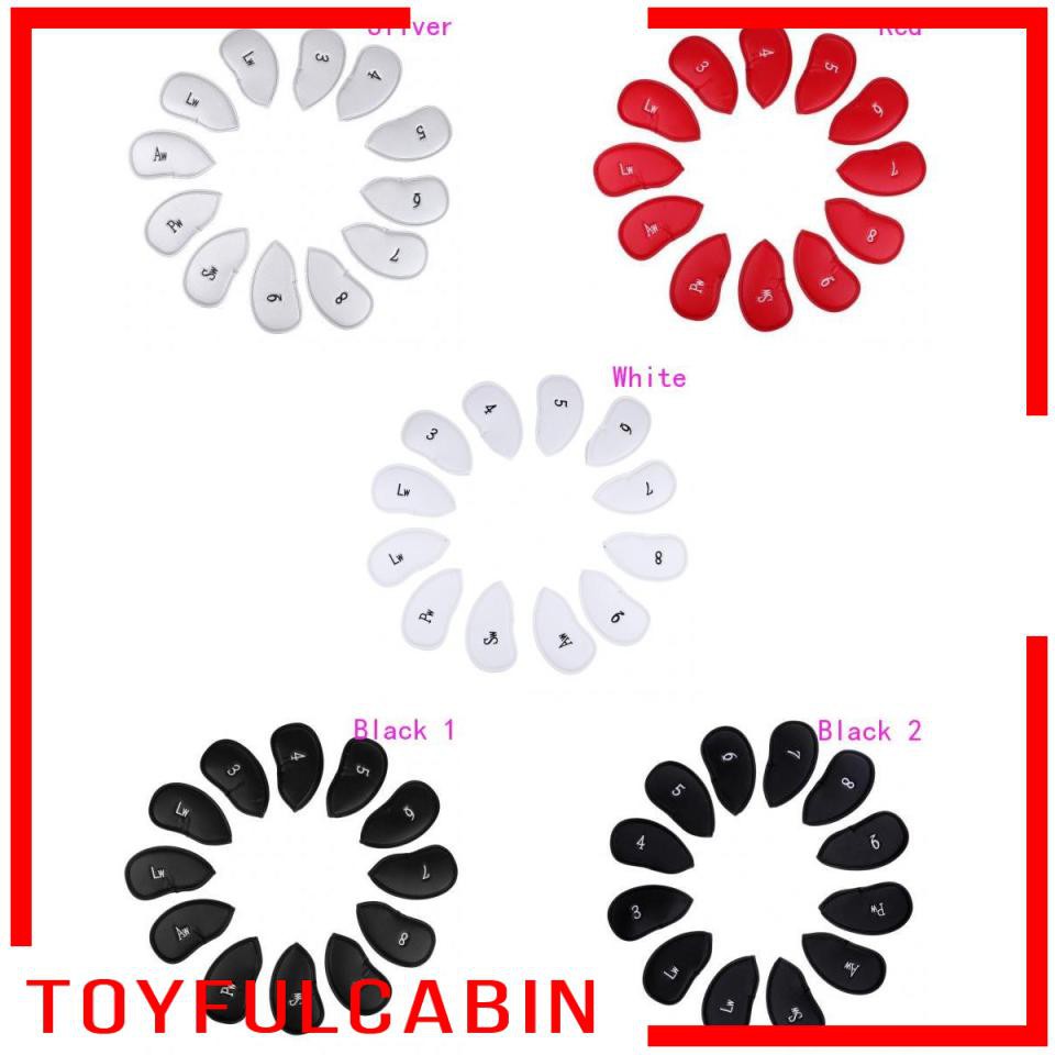 Set Bọc Đầu Gậy Đánh Golf Bằng PU Thay Thế Tiện Dụng