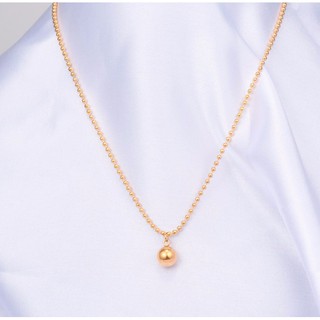 Dây Chuyền Bi Trái Châu Titan Không đen TT 0486