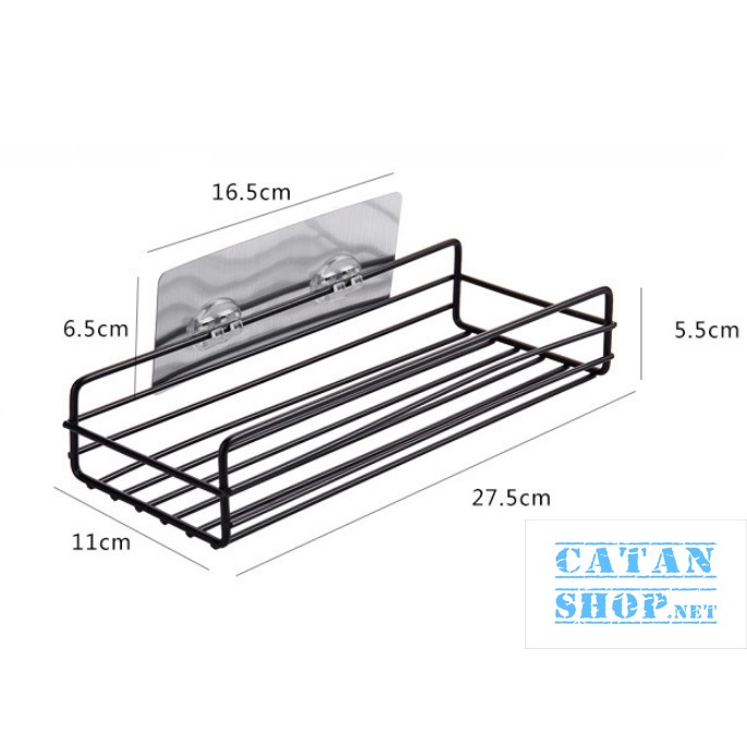 KỆ Sắt Ngang ĐA NĂNG, Kệ siêu chắc chắn phụ kiện lý tưởng cho phòng tắm, nhà bếp cực kỳ tiện dụng GD246-KNTN-SAT
