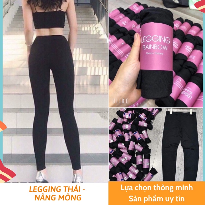 Quần legging nữ Thái cạp cao nâng mông, chất dầy đẹp [HÀNG SẴN SLL - ẢNH THẬT] | BigBuy360 - bigbuy360.vn