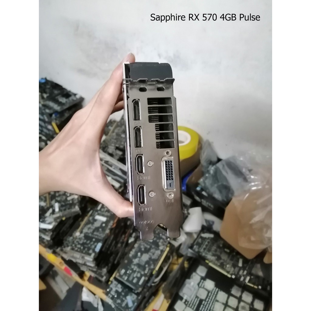 Card màn hình RX 570 4GB Sapphire Pulse  và RX 470 4GB Sapphire Nitro