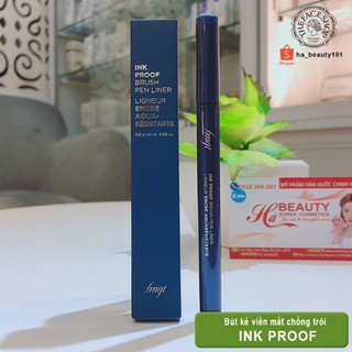 Bút Kẻ Mắt Nước TheFaceShop Ink Proof Brush Pen Liner 0.6g