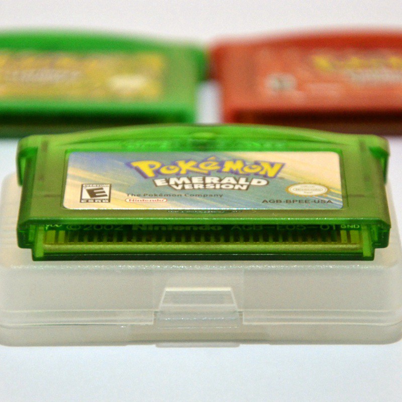 Bộ 5 Thẻ Bài Pokemon Sapphire / Emerald / Firered / Leafgreen / Ruby Cho Gbm / Gba / Sp / Nds