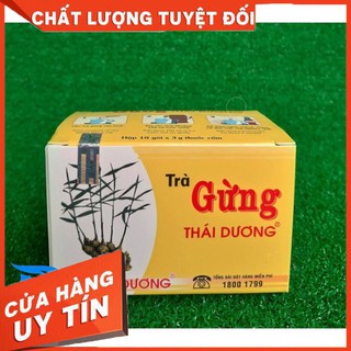 Trà gừng Thái Dương - hộp 10 gói x 3g