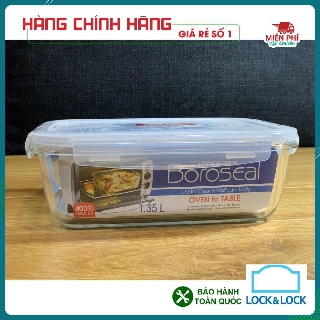 Hộp thủy tinh Lock&Lock Clear hình chữ nhật chịu nhiệt LLG448, LLG430, LLG 426, LLG424, LLG413