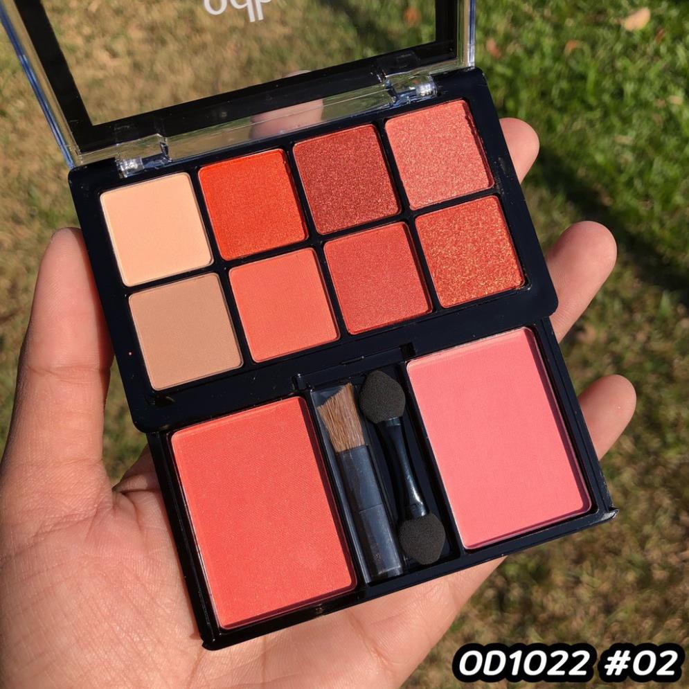 [Set Phấn Mắt & Má Hồng] Eyeshadow And Blush Od1022 (20gr)