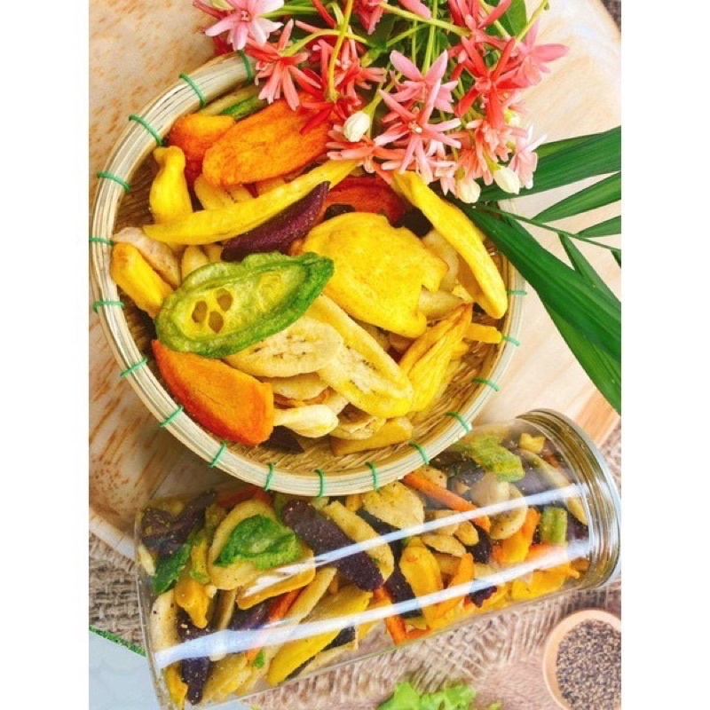 500gr Thập Cẩm Sấy Khô Hàng Loại 1 Nguyên Miếng