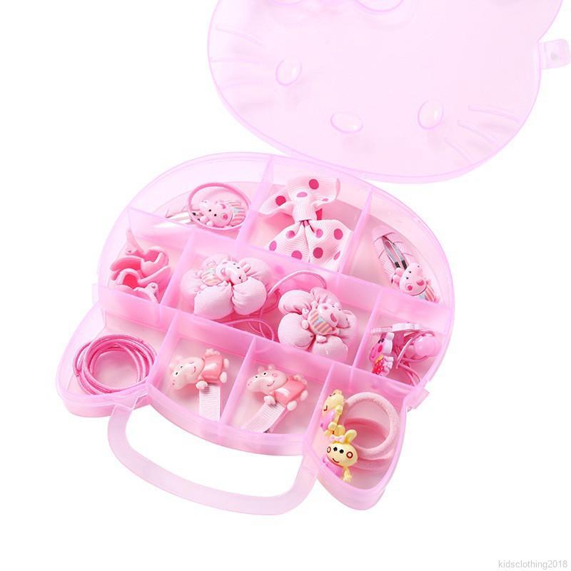 Kẹp Tóc Hello Kitty Dễ Thương Cho Bé Gái
