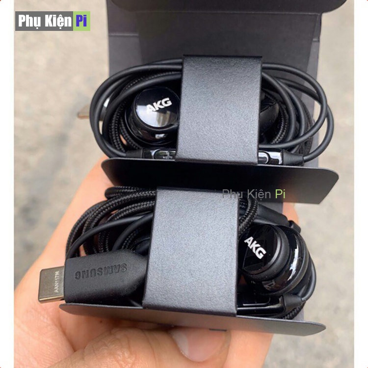 Tai nghe AKG Note 10 Note 20 S20 chân Type C chính hãng Note 10 Plus, S20 plus, S20 Ultra tặng 4 nút tai phụ