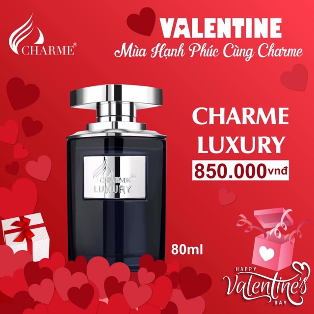 Nước hoa nam Charme Luxury 80ml | BigBuy360 - bigbuy360.vn