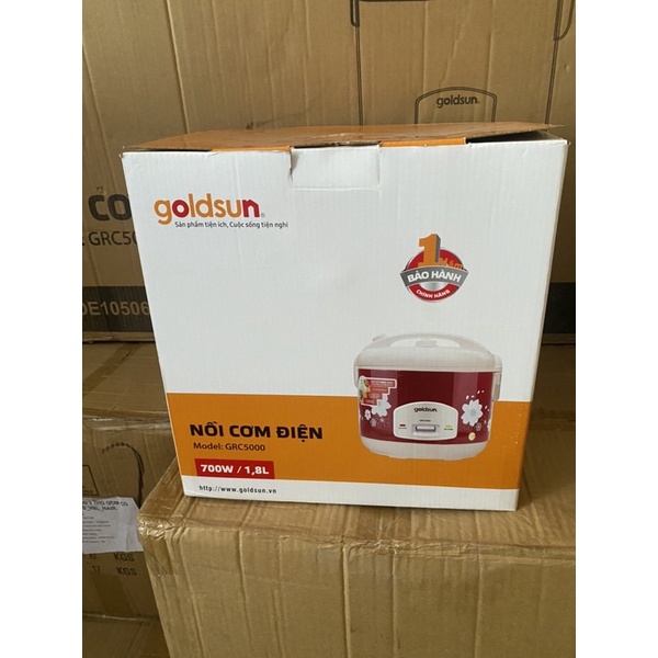 Nồi cơm điện Goldsun GRC5000, Dung tích 1.8 Lít