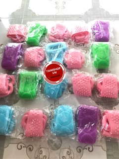 [FREESHIP 50K] (Sỉ Loại 1 2x) Dây Tắm Chà Lưng Silicon 2 Mặt