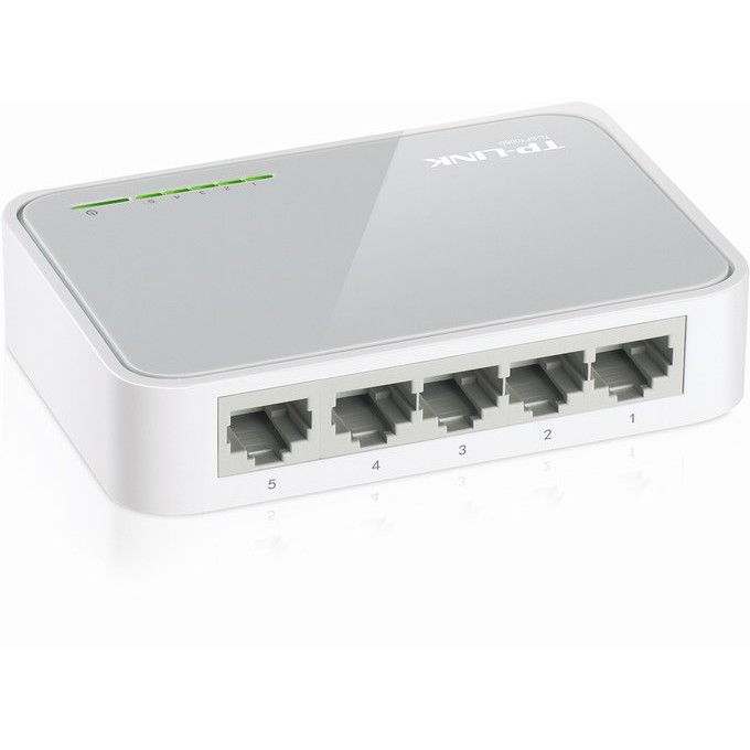 Switch TP-LINK TL-SF1005D 5 Port (Trắng) - Tem ANH NGỌC