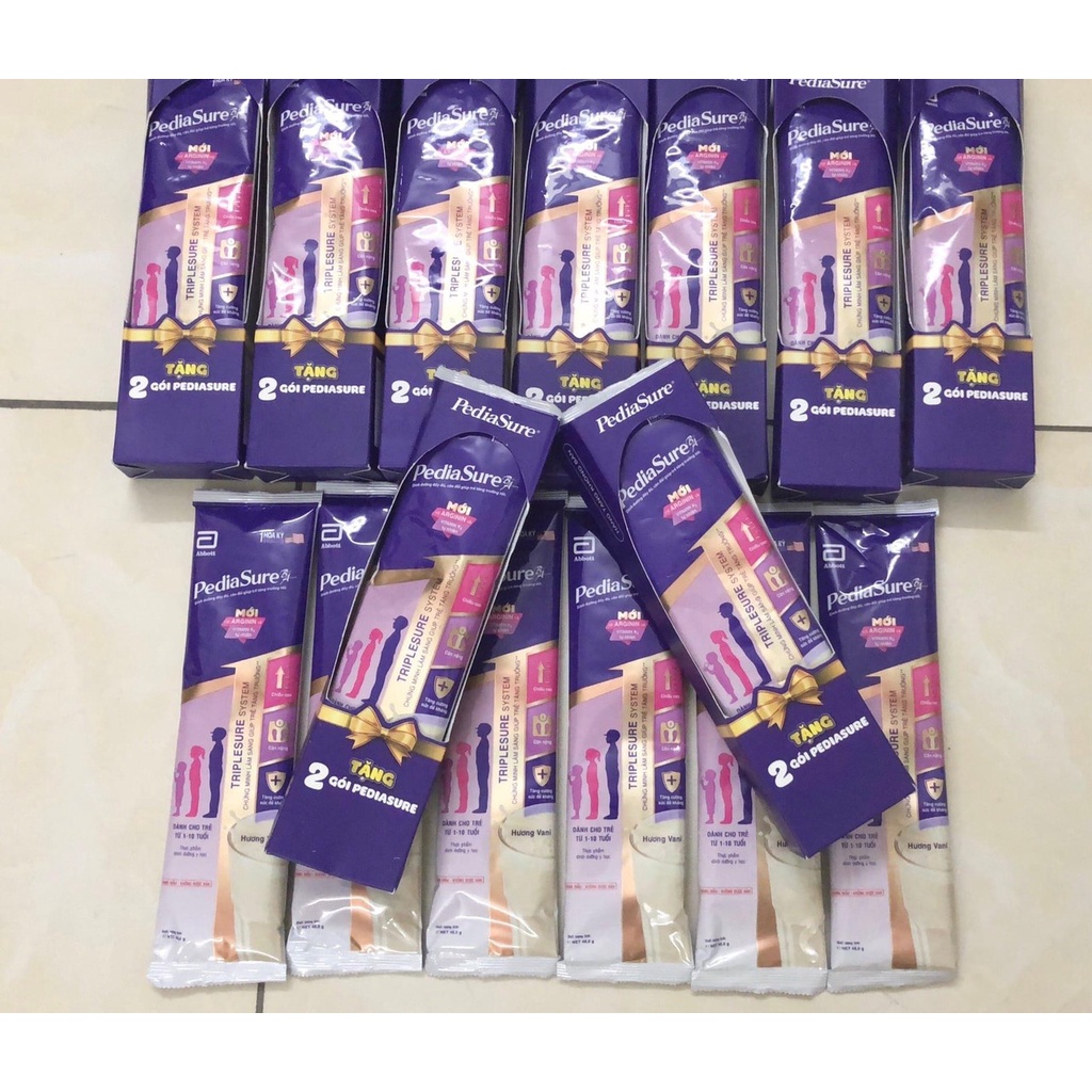 Sữa Pediasure dạng gói nhỏ 49g hương vani