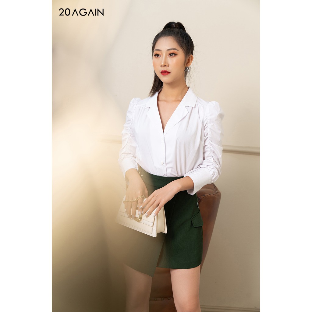 Chân váy A Cạp đai cài JAA1022 20Again | BigBuy360 - bigbuy360.vn