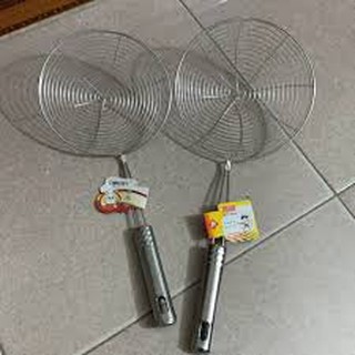 vợt lẩu vòng cán inox đủ size