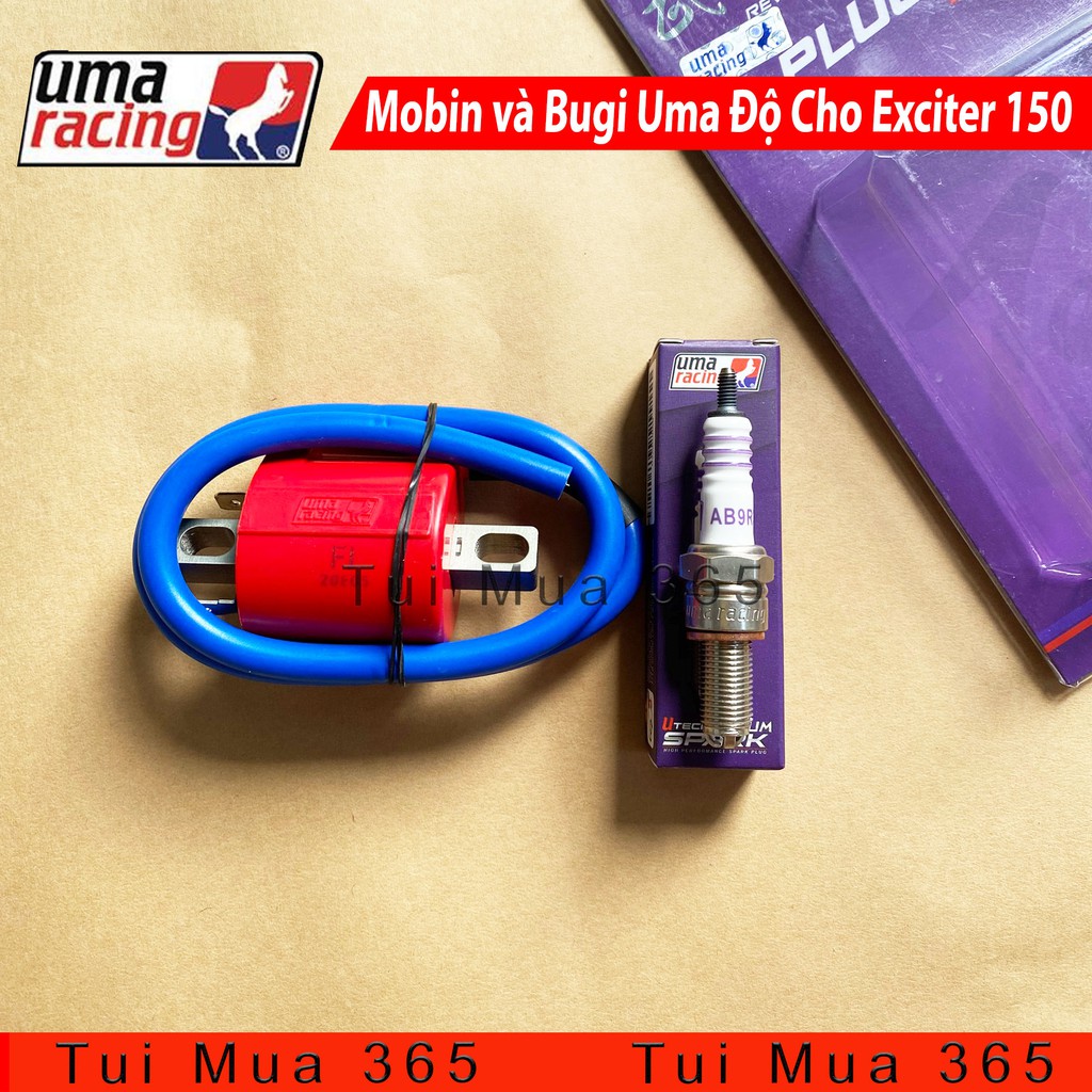 Combo Mobin sườn Fi và Bugi Uma Độ Exciter 150, Satria, Raider Fi, NVX