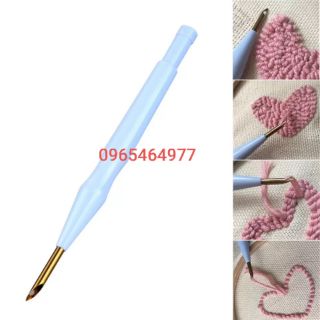 Kim thêu nổi,thêu sợi len trang trí