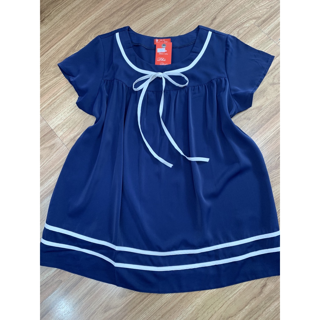 [SIZE 60-85KG] Áo bầu công sở size to có size 85kg vải lụa tuyết 1 lớp mềm mát nhẹ thấm mồ hôi tốt không nhăn rộng