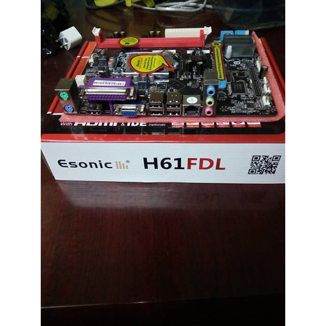 [Mã 1911ELSALE hoàn 7% đơn 300K] Main H61 Esonic new zin full box bảo hành 24 T | WebRaoVat - webraovat.net.vn