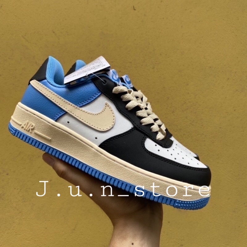 GIÀY AF1 FRAGMENT BLACK BLUE 1:1 CAO CẤP [ FULL BOX + FREE SHIP ]