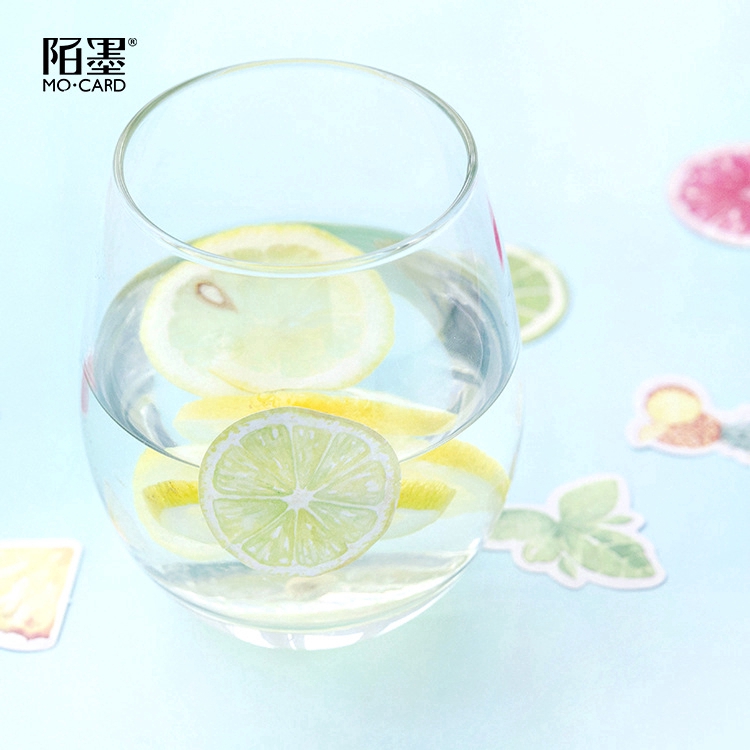 Bộ 45 miếng dán nhỏ trang trí hình trái cây