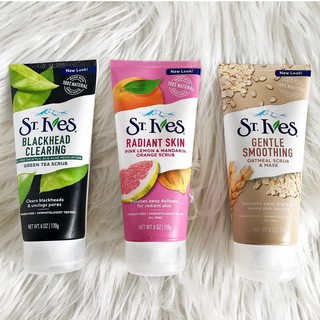 Sữa rửa mặt tẩy da chết stives