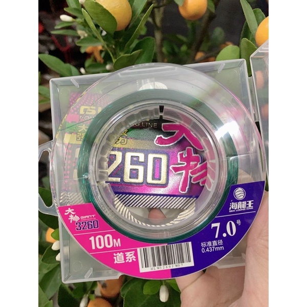 Cước săn hàng 3260 trắng xanh