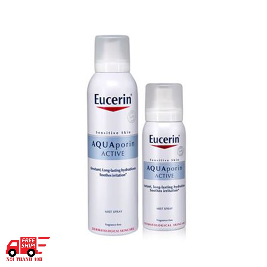 Xịt dưỡng da Eucerin Aqua Porin Active Mist Spray 50ml